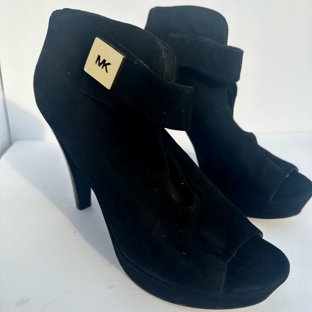 MICHAEL Michael Kors open toe ankle boots/heels